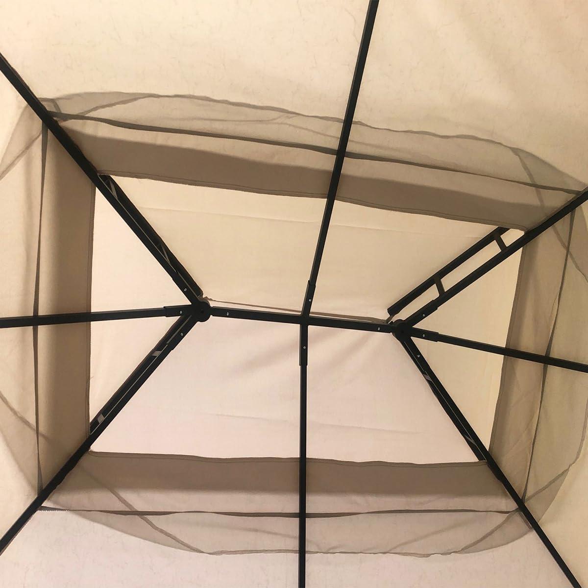 Garden Riplock 350 10ft x 12ft Slate Gray Top Cover Outdoor Canopy