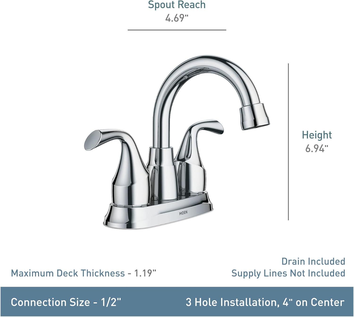 Idora Centerset Bathroom Faucet with Drain Assembly
