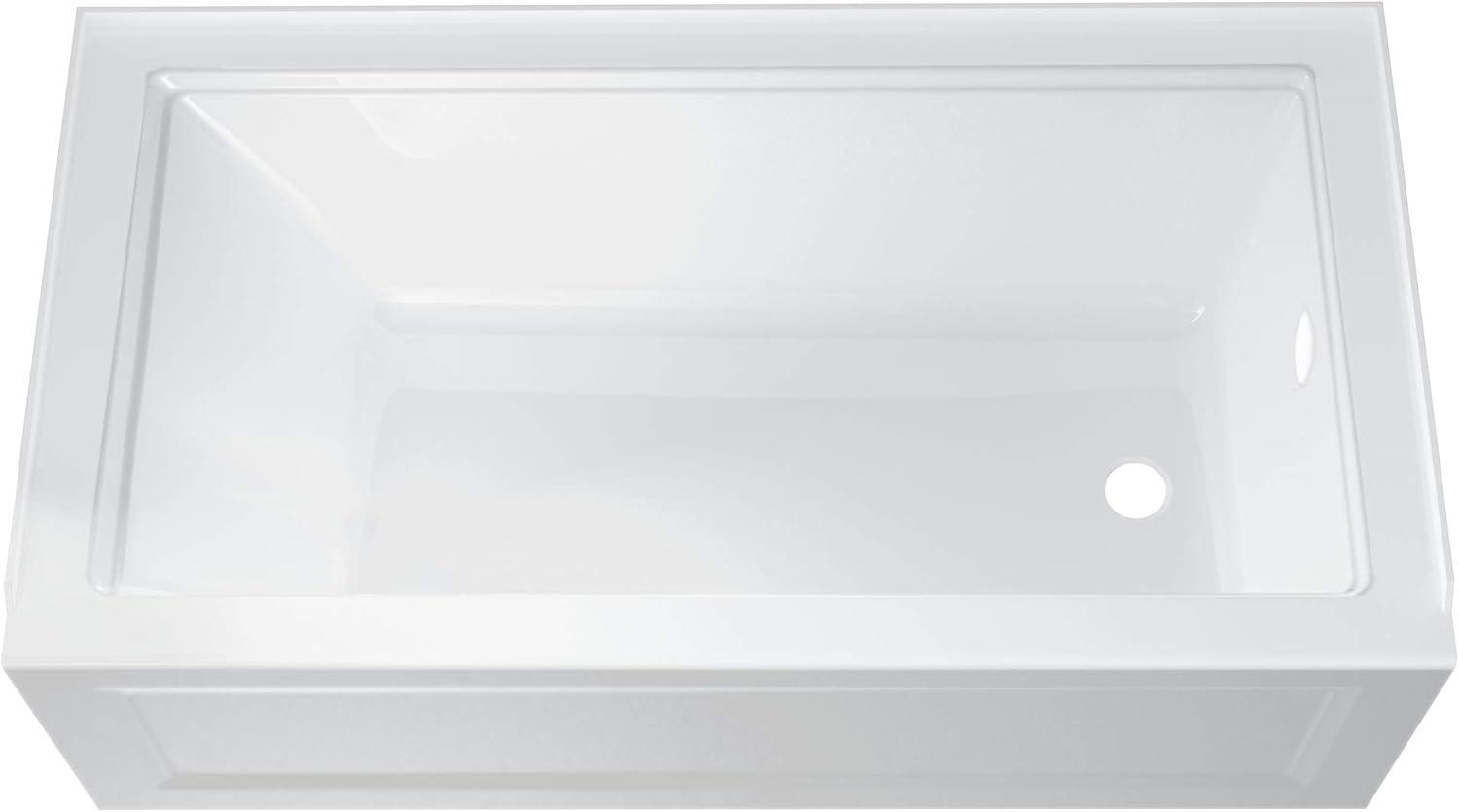 Town Square S 60'' x 32'' Alcove / Tile In Soaking Fiberglass Bathtub