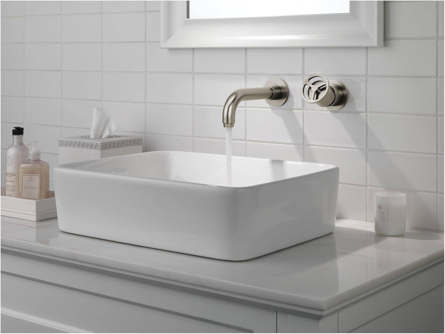 Trinsic Single Handle Wall Mount Bathroom Faucet Trim