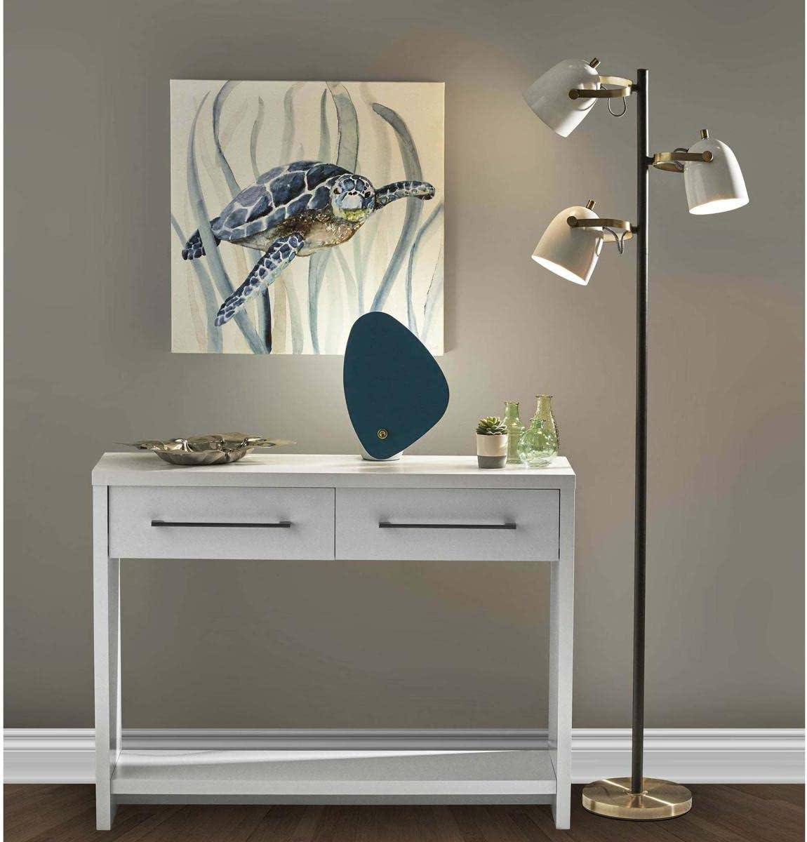 Kenneth Metal 3-Light Floor Lamp (65")