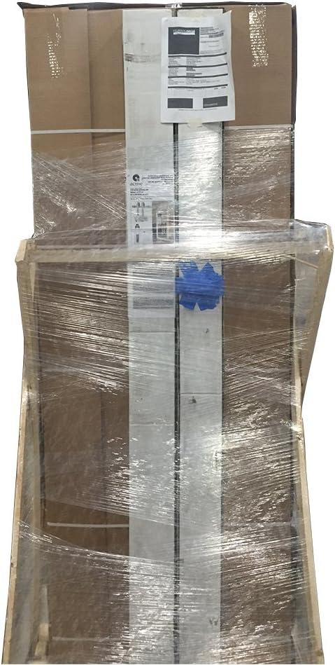 National Door Company, Barn Door Kit Door & Hardware, MDF, 84" x 84", 4-Lite Frosted, Frosted Collection, Universal Handing