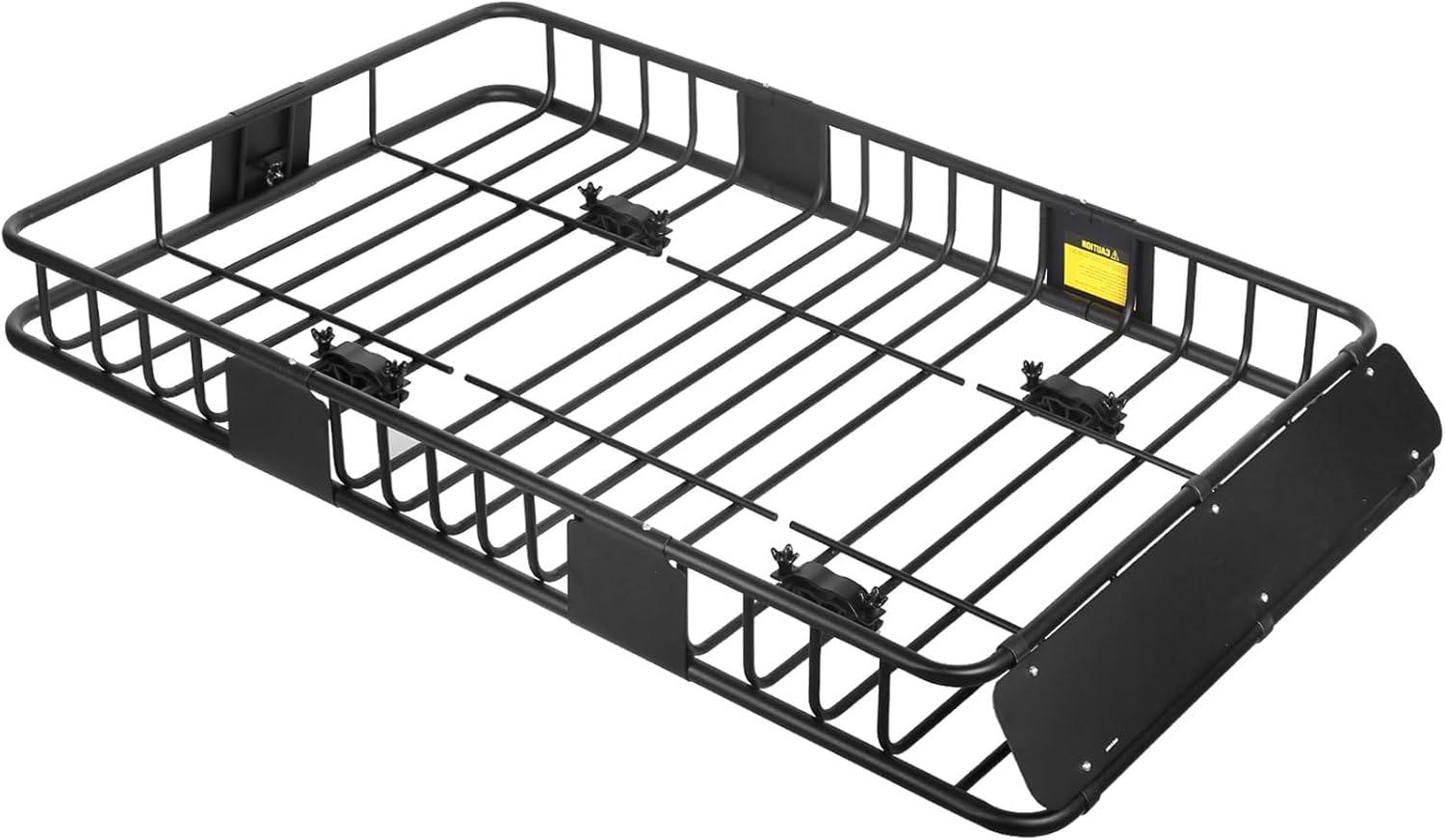 Universal Roof Rack Cargo Carrier Basket Rooftop Luggage Holder Carrier Basket For Camping Traveling