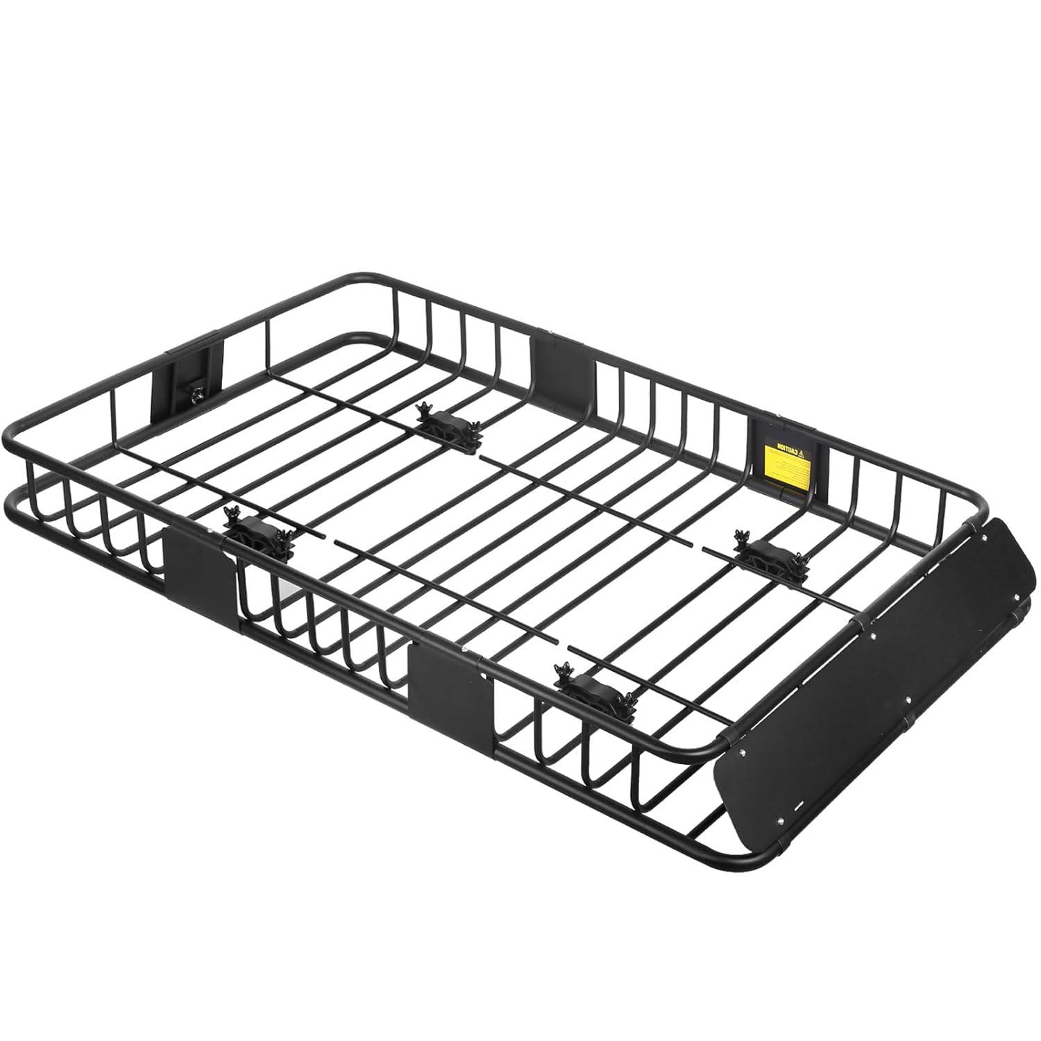 Universal Roof Rack Cargo Carrier Basket Rooftop Luggage Holder Carrier Basket For Camping Traveling
