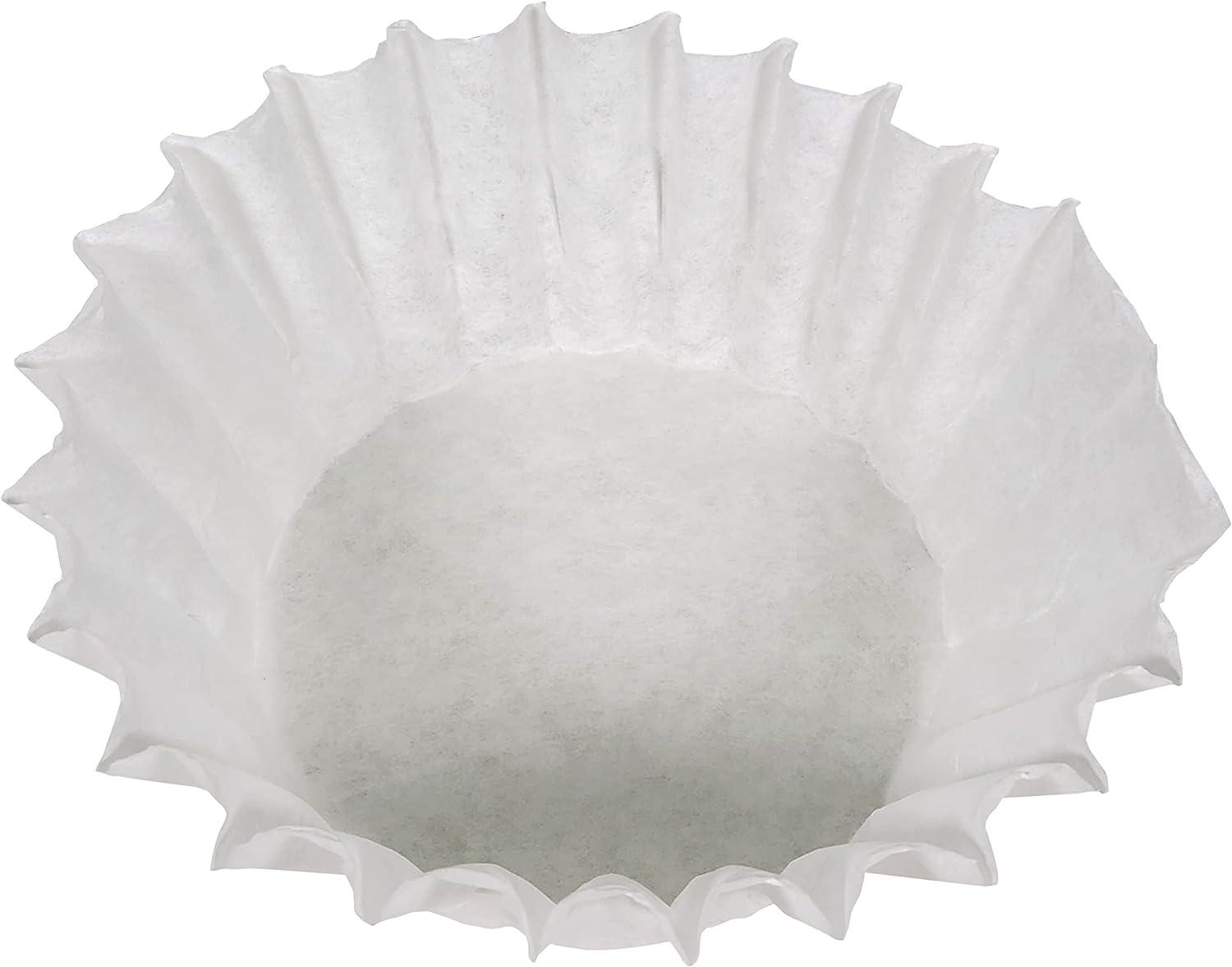 White Heavy Weight Paper Coffee Filters, 12-Cup Size, 1000 Count