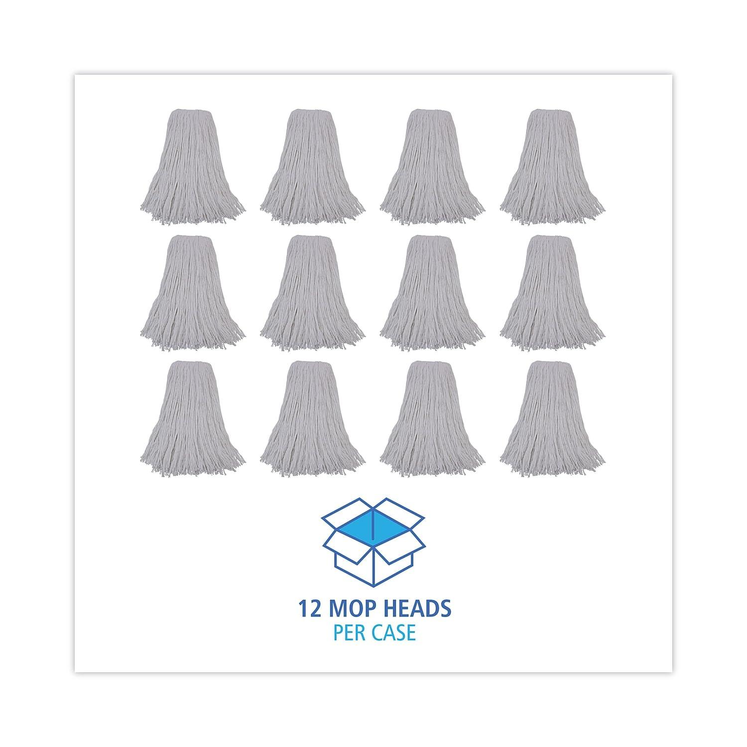 White Rayon Fiber Premium Mop Head for Efficient Cleaning