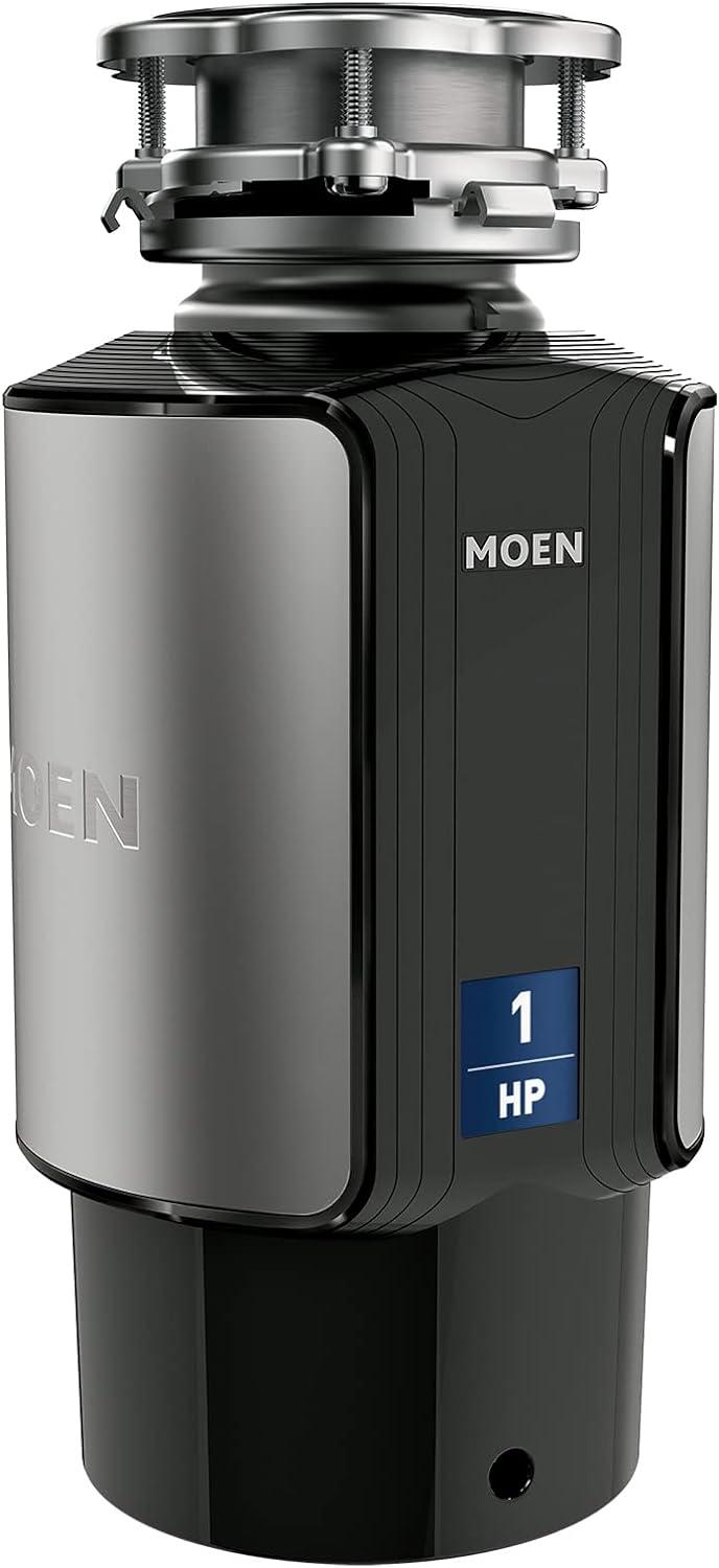 Moen Chef Series 1 HP Continuous Feed Garbage Disposal with Sound Reduction, GX100C