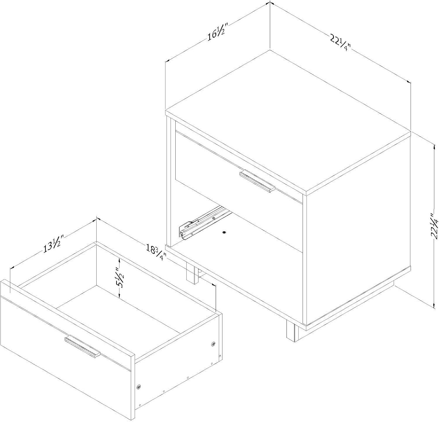 Fynn 2-Drawer Nightstand