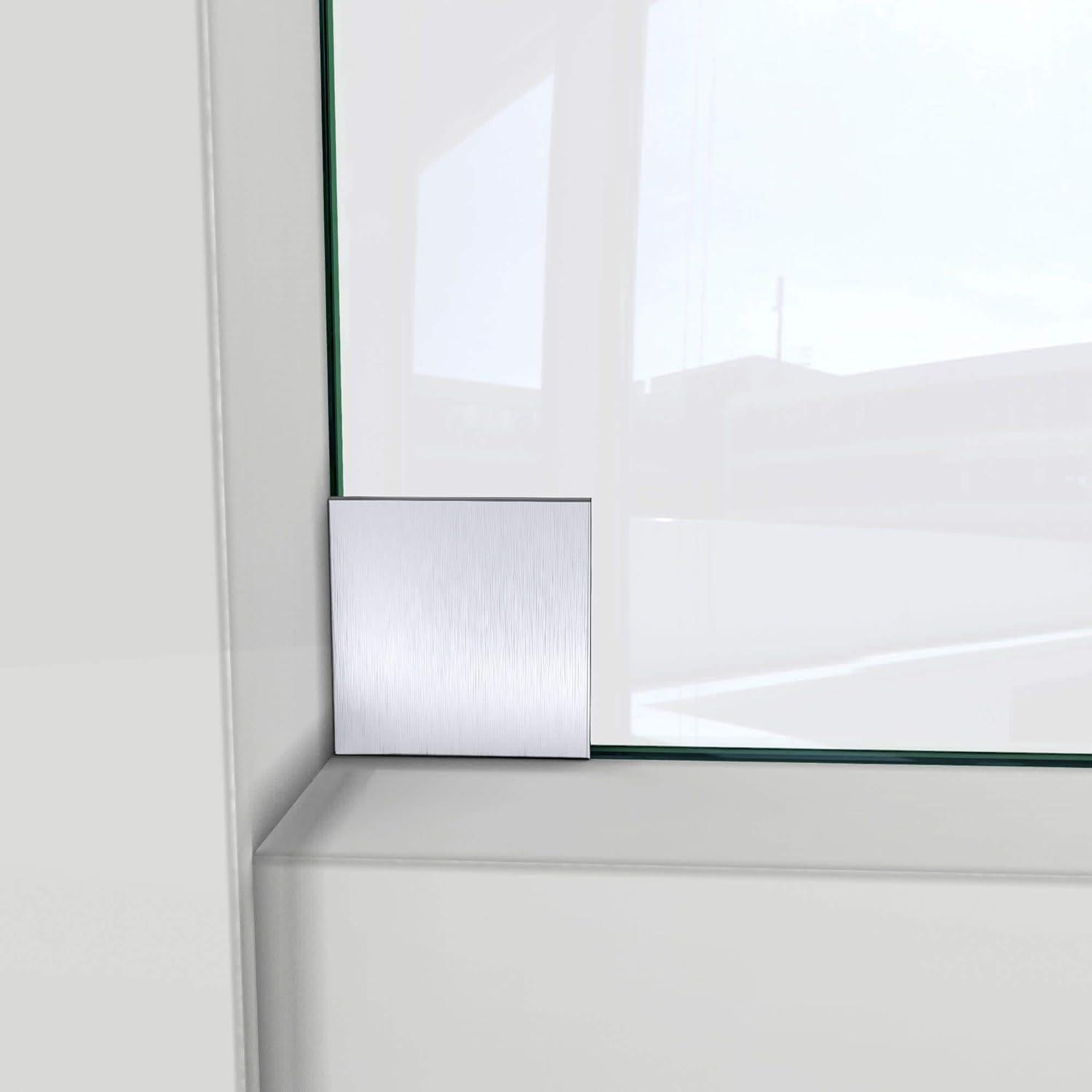 Enigma-XO Single 60.37" W x 34.5" D x 76'' H Frameless Shower Enclosure
