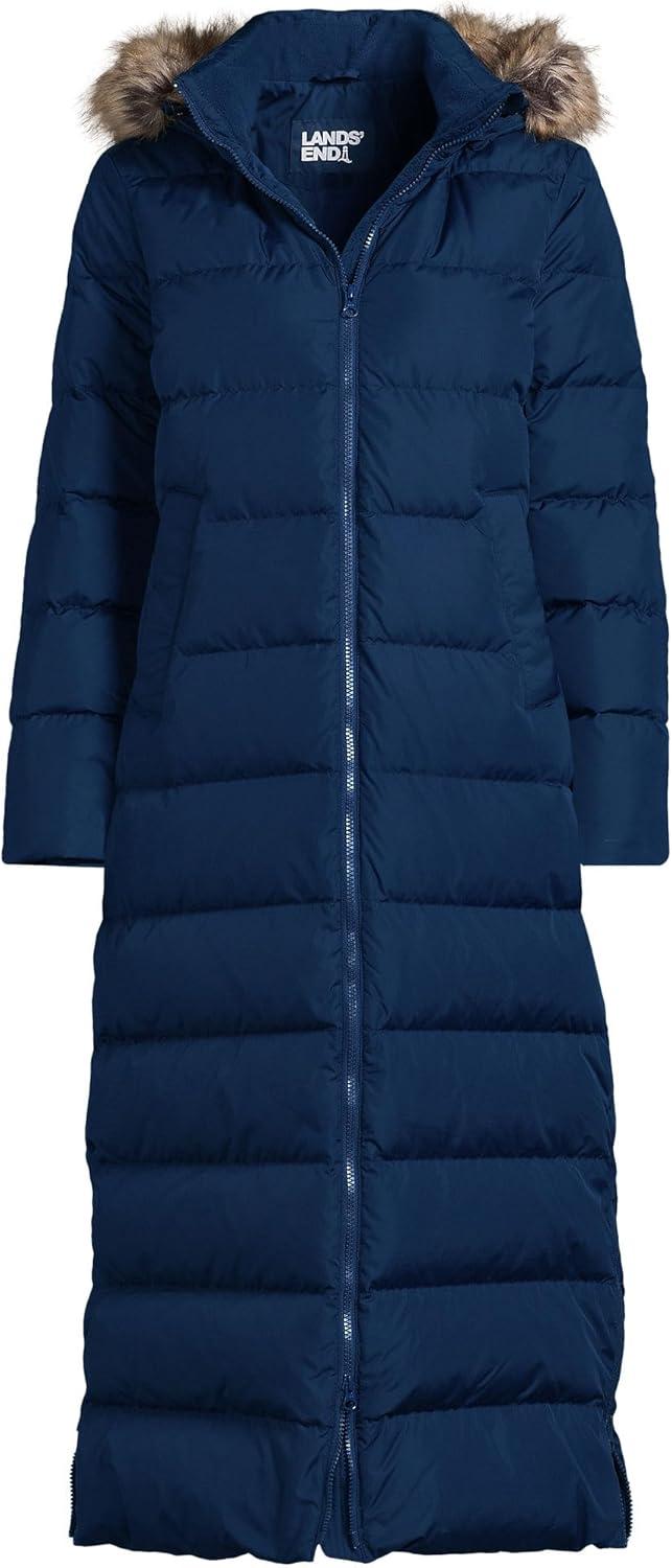 Lands' End Women's Outerwear Down Maxi Winter Coat