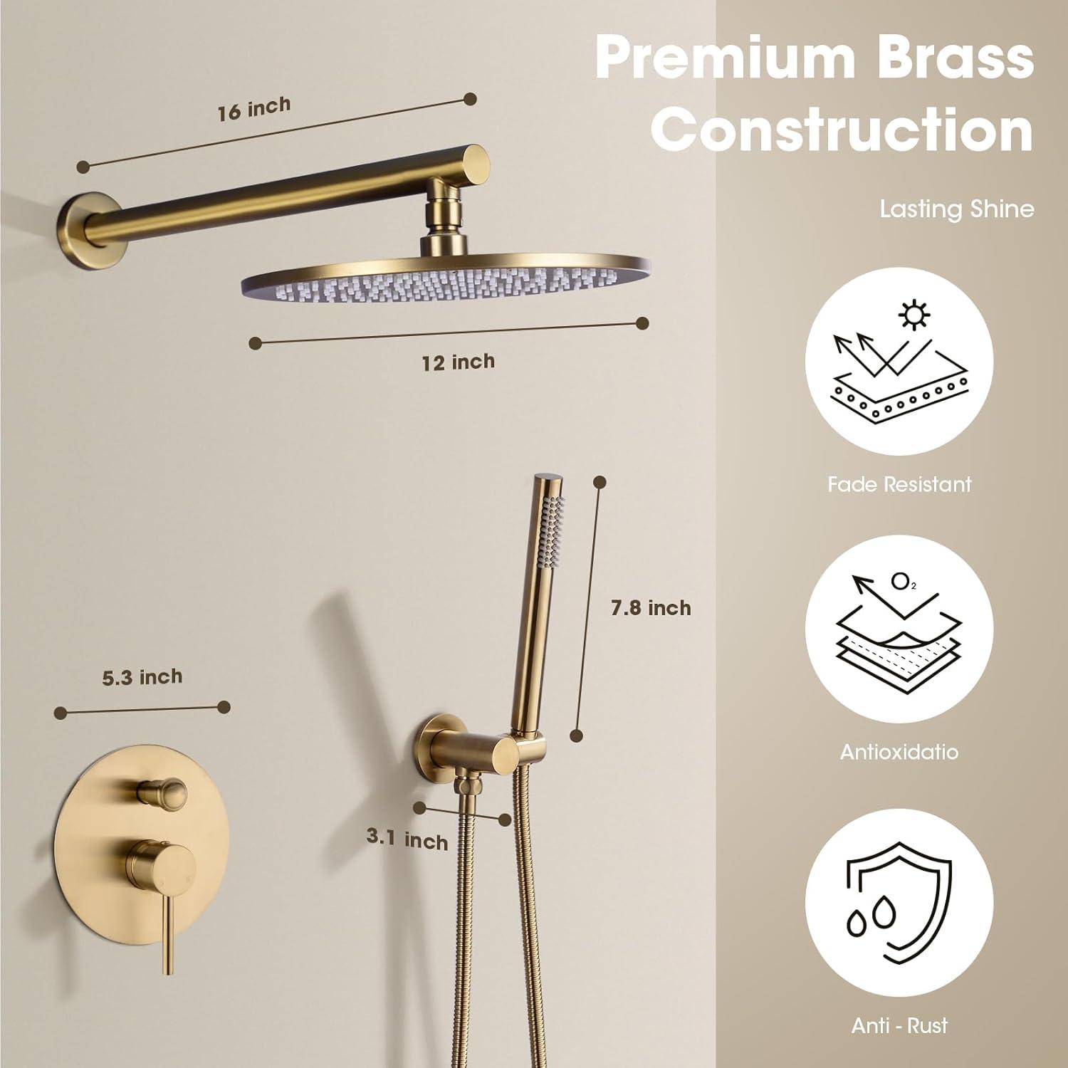 CENSTEEL All-In-One Kit with Rough in-Valve CLYHSY01