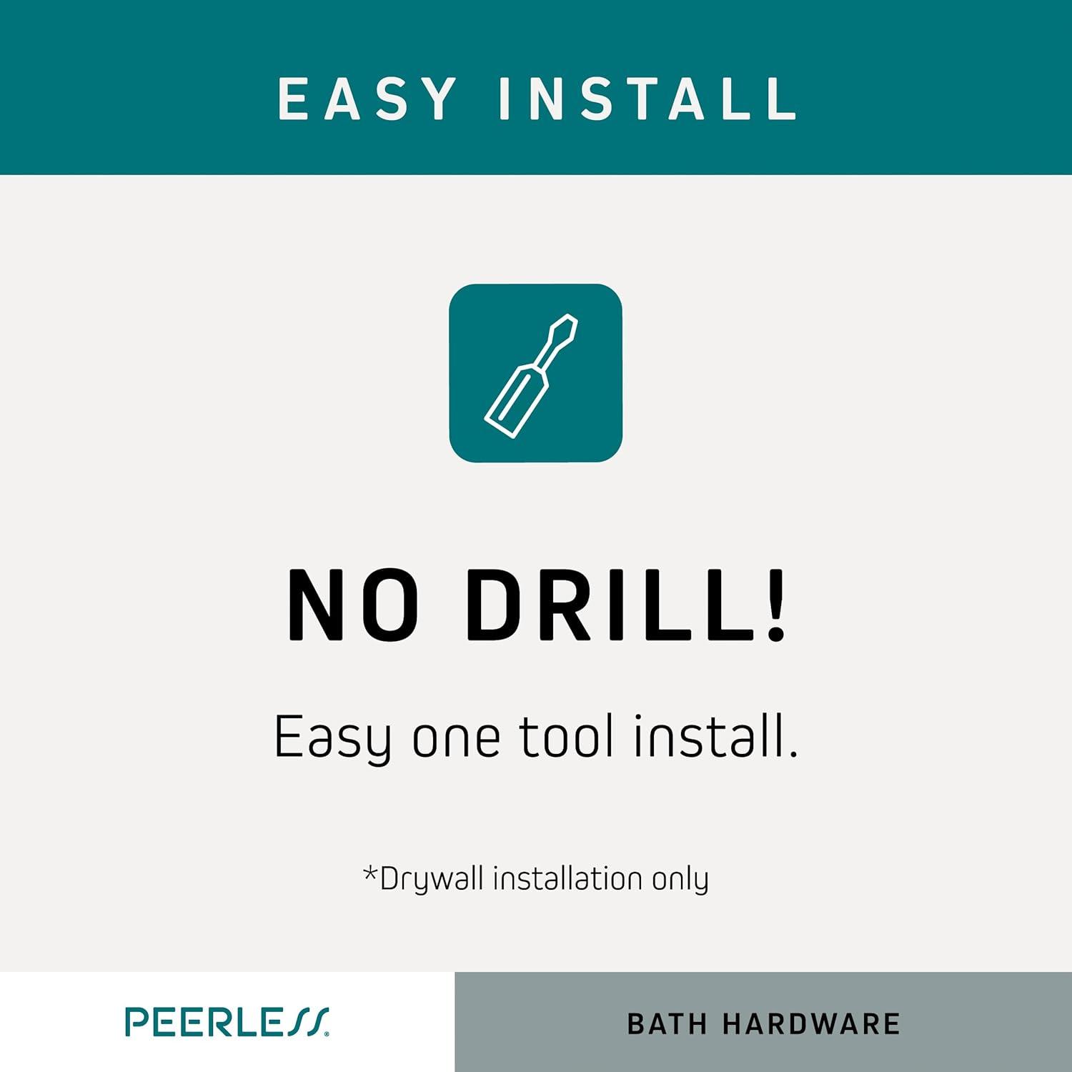 Peerless Faucets Xander 1 Wall Towel Bar PA619-18BL