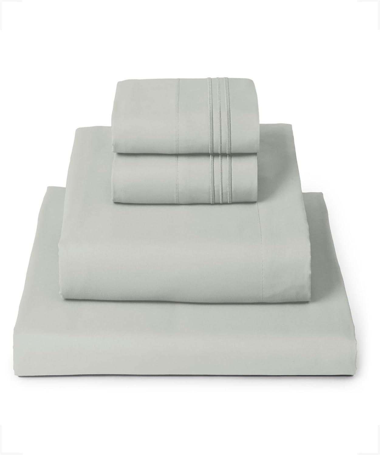 Mellanni Brushed Microfiber Sheet Set, Queen, Spa Mint, 4 Piece