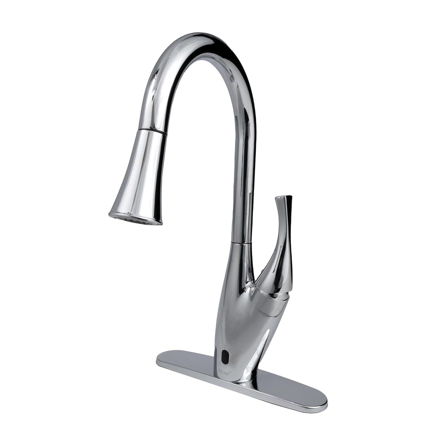 Touchless Pull Down Single Handle Kitchen Faucet