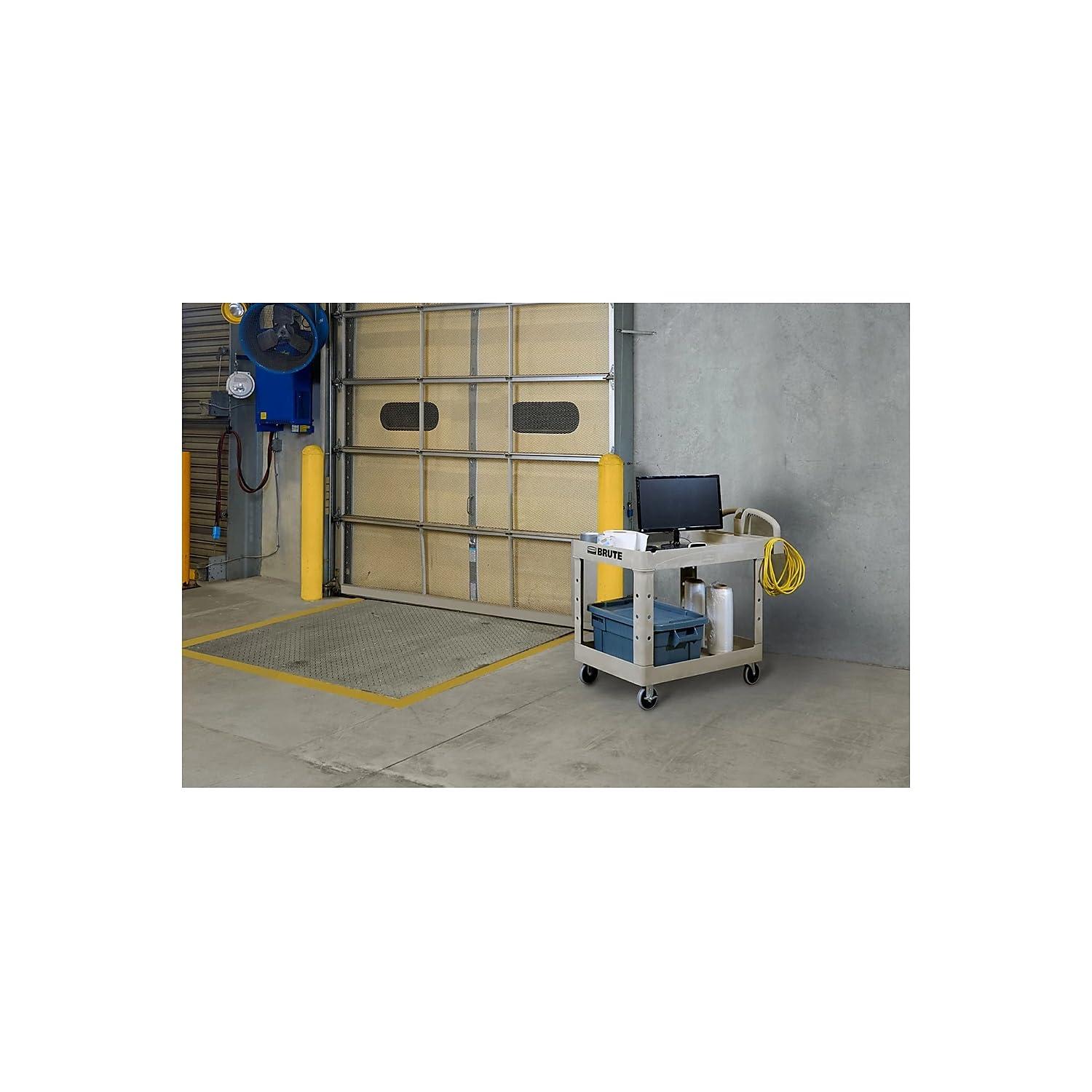 Rubbermaid® Commercial 32.2'' H x 25.9'' W Utility Cart with Wheels