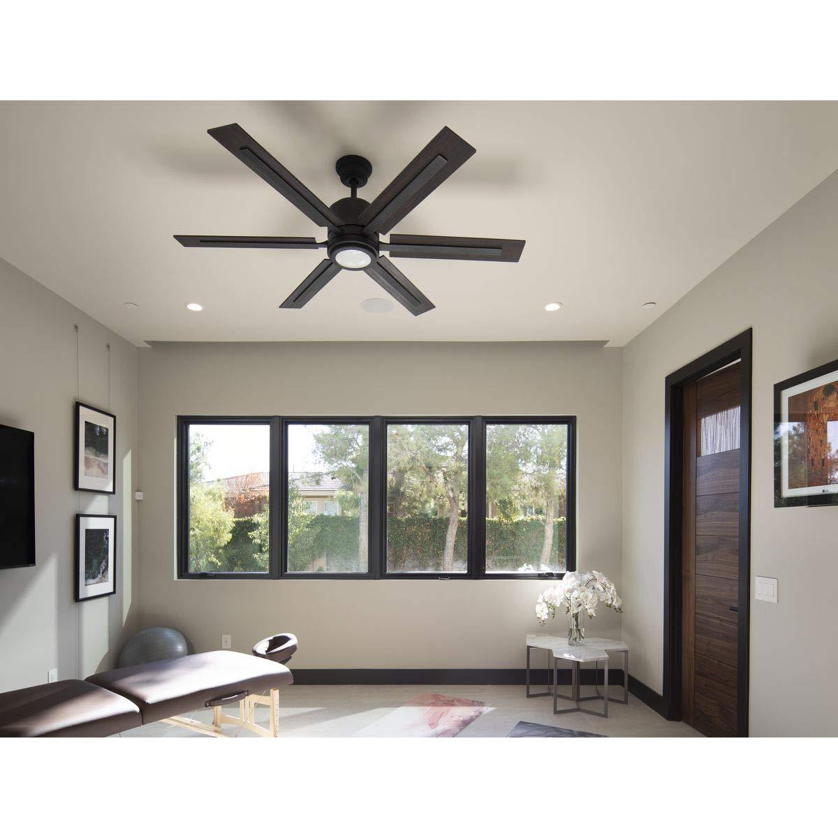 P2586-7130K-Progress Lighting-Glandon - Wide - Ceiling Fan - 1 Light - Handheld Remote in Transitional style - 60 Inches wide by 17.13 Inches
