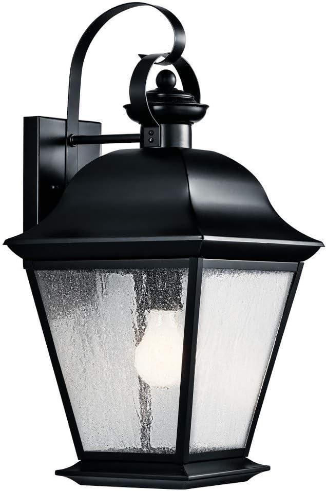 Kichler Lighting Mount Vernon 1 - Light Wall Light in  Black