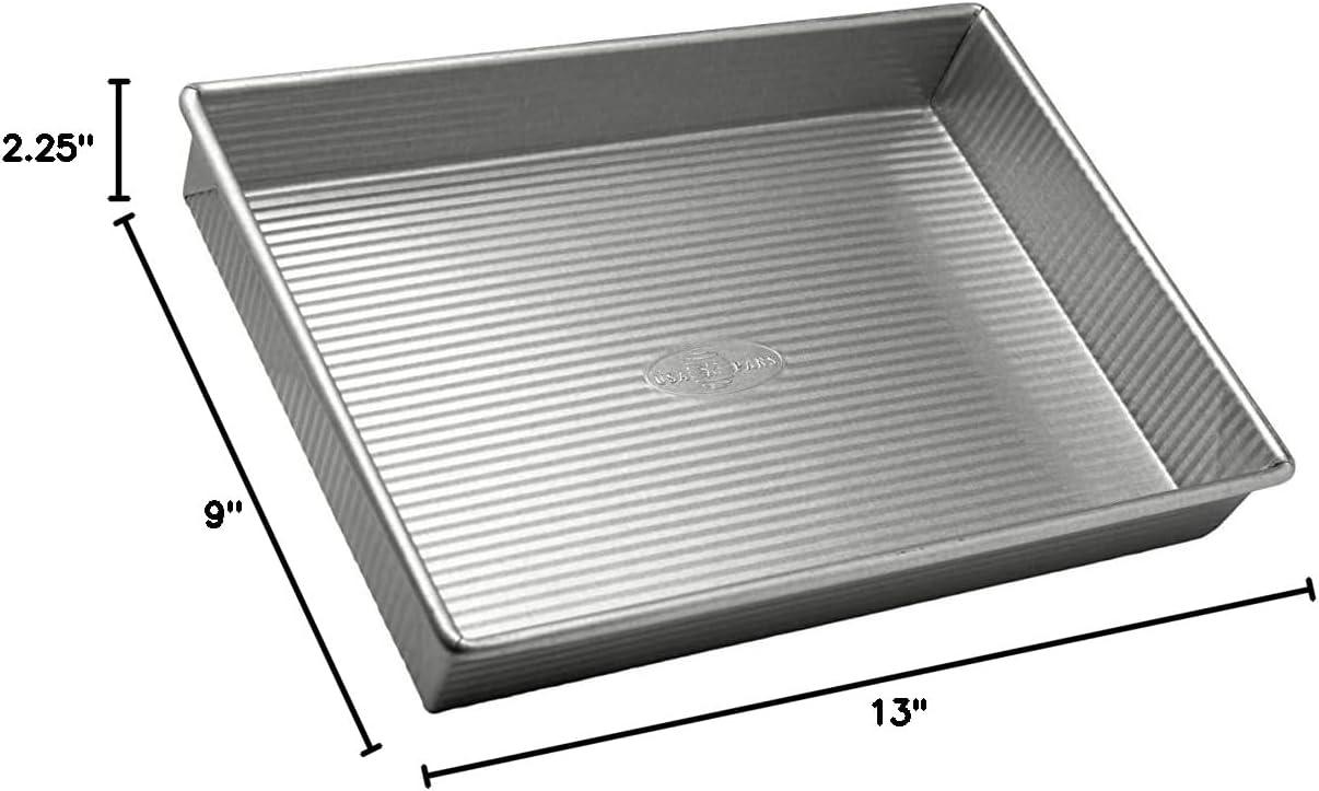 Nonstick Aluminized Steel Rectangular Cake Pan, 9 x 13 Inch