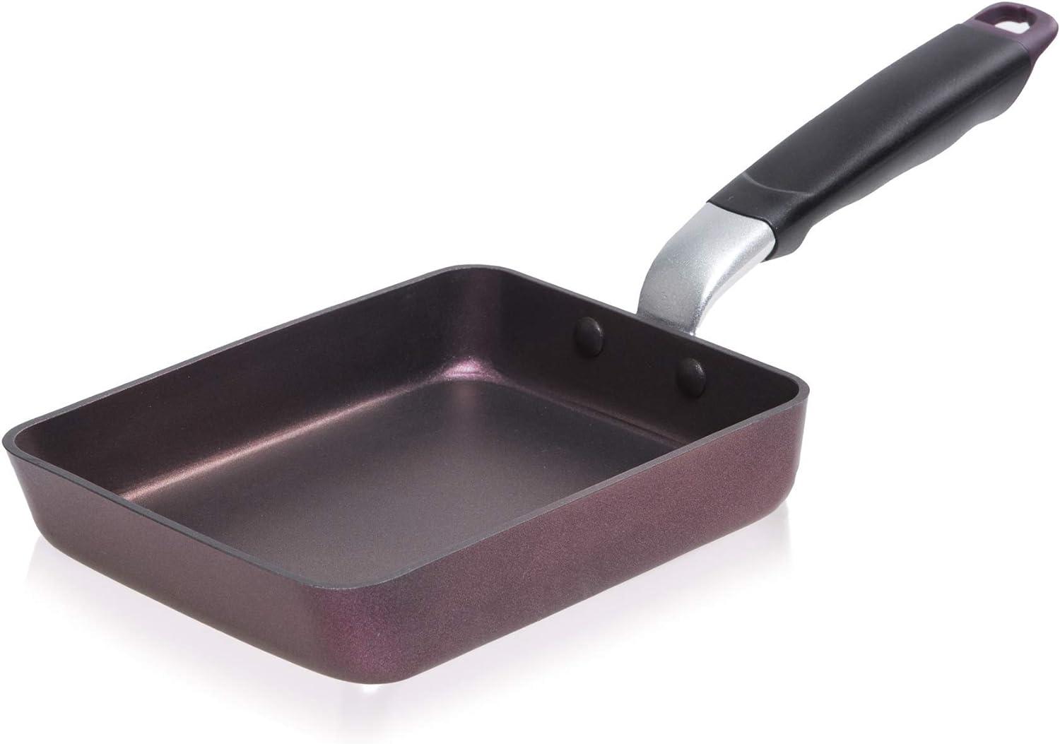 TECHEF Tamagoyaki Japanese Omelette Pan/Egg Pan - Medium/Purple