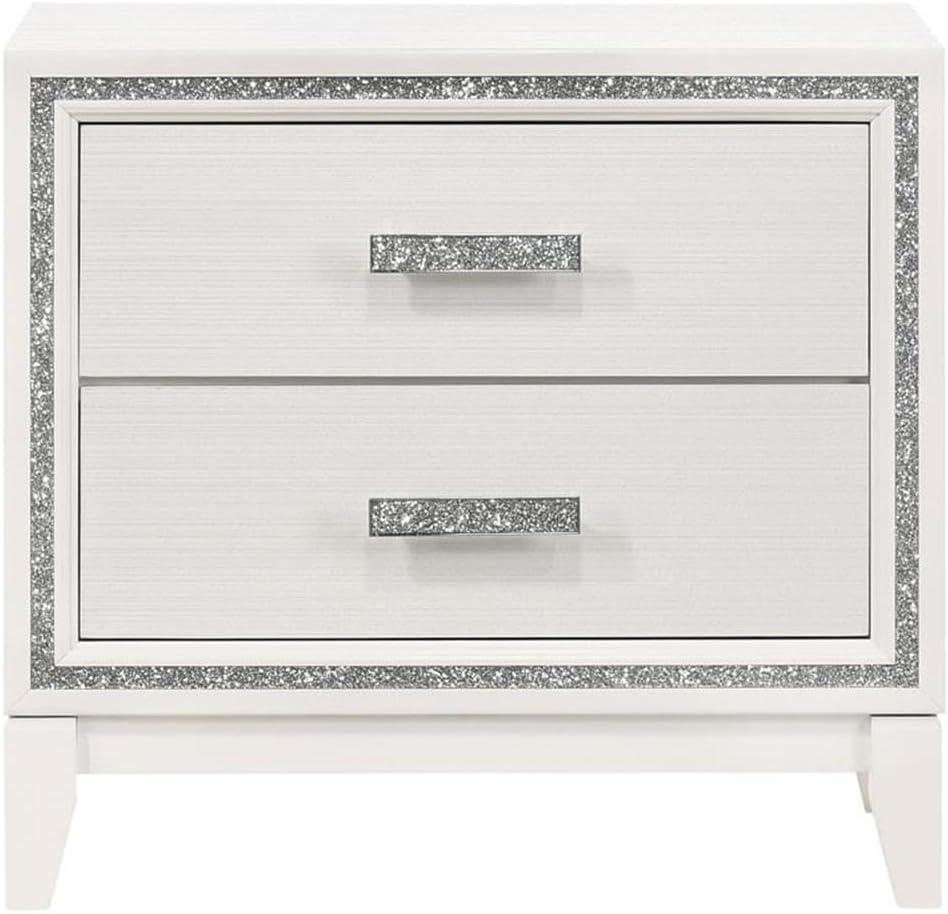 ACME Haiden Nightstand in White