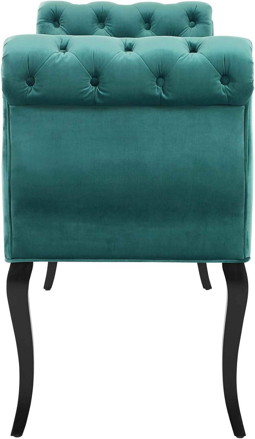 Modway Adelia Chesterfield Style Button Tufted Performance Velvet Bench