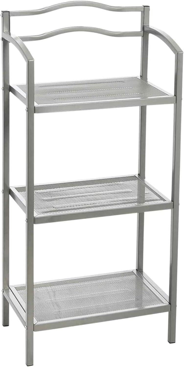 3-Tier Metal Over the Toilet Bathroom Storage Shelf