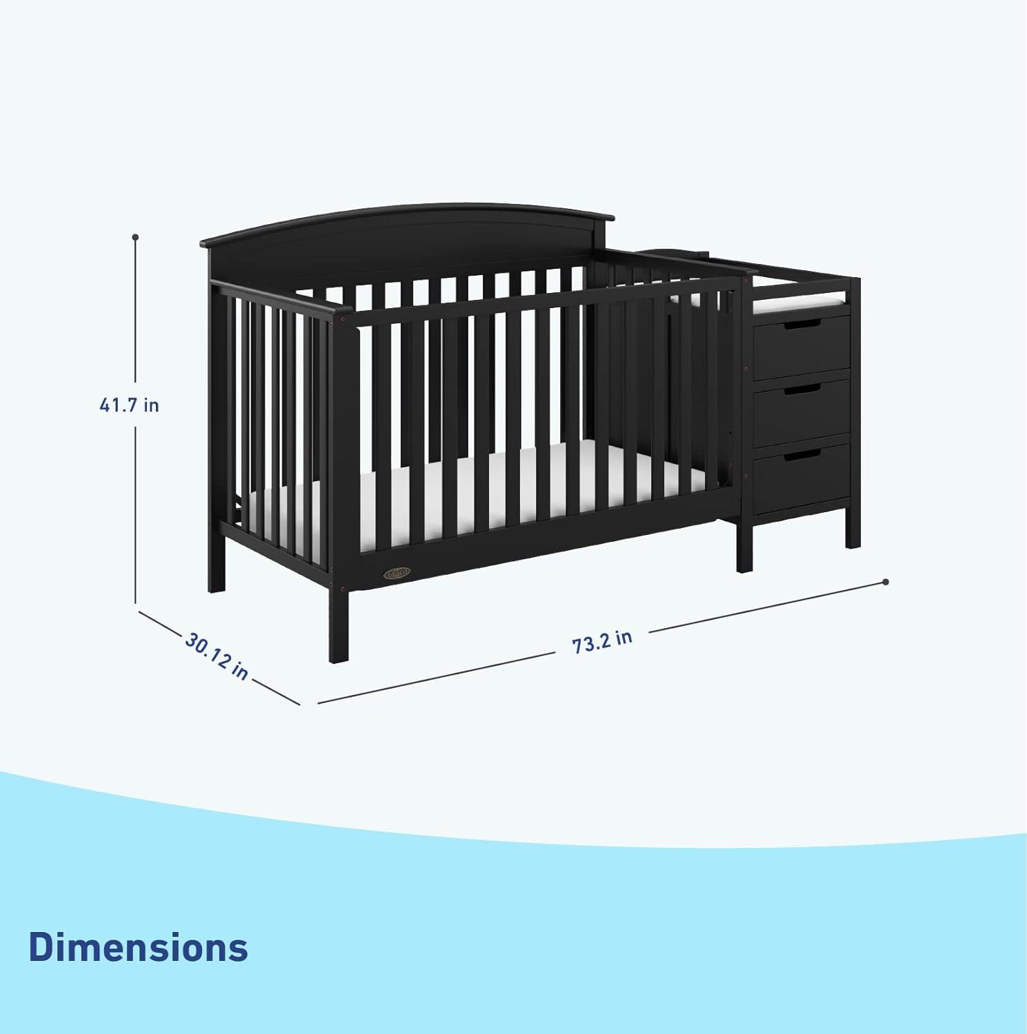 Graco Benton 4-in-1 Convertible Crib and Changer