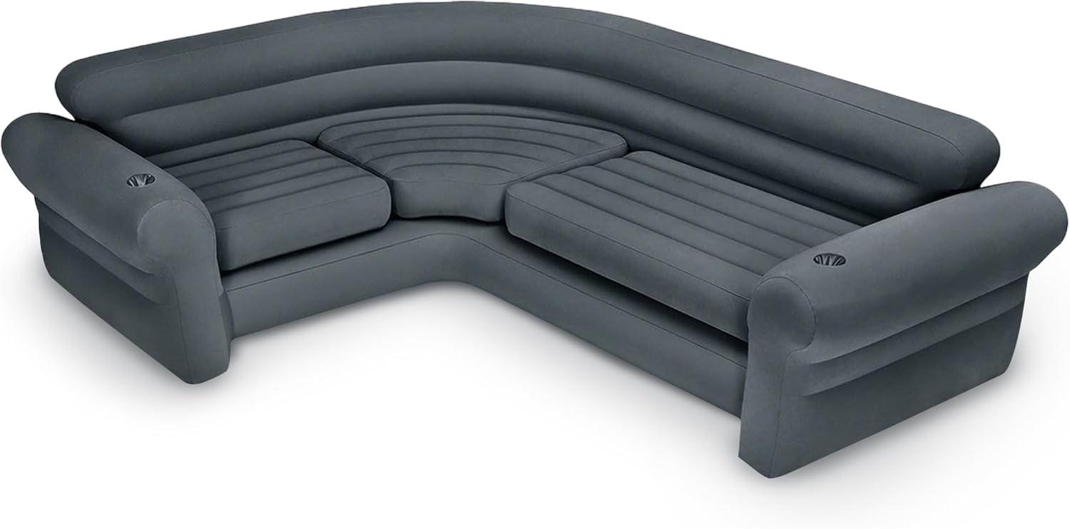 Intex 101" Wide Right Hand Facing Corner Inflatable Sectional Sofa