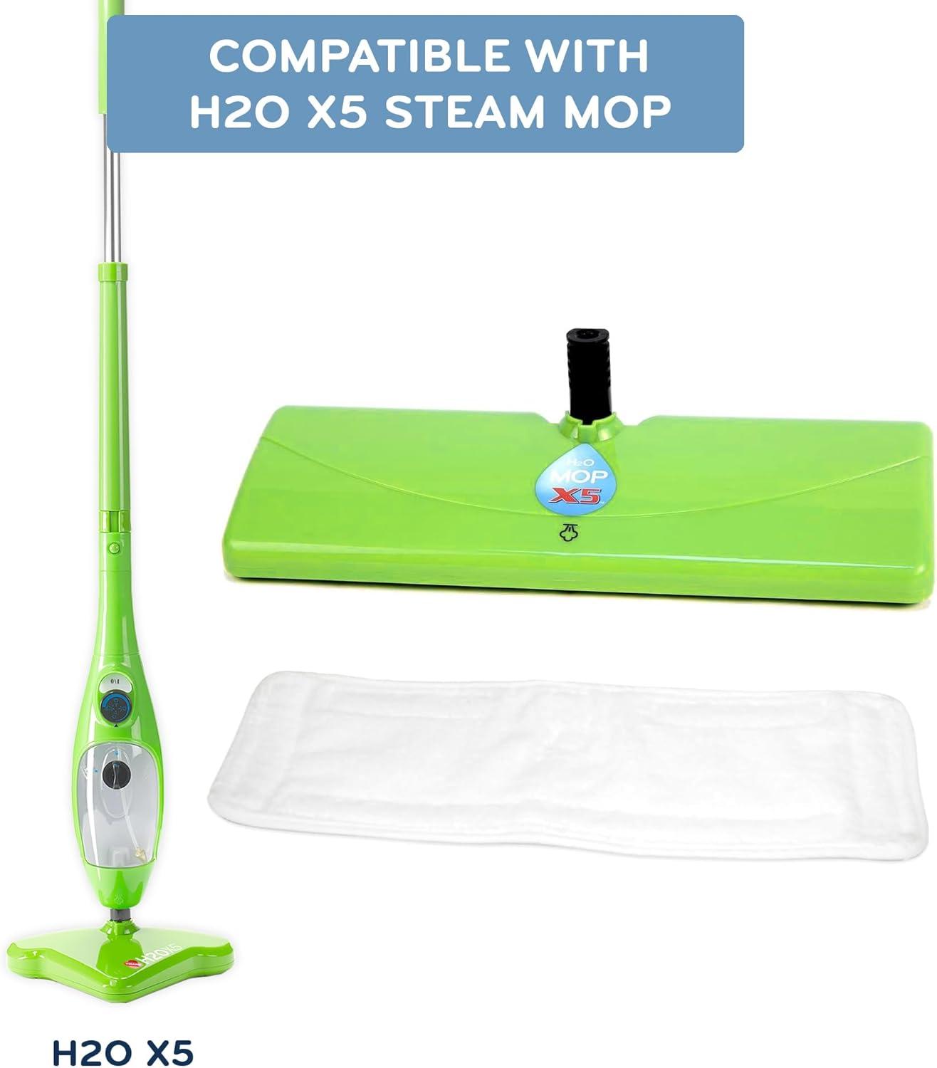 X5 Accessories (H2O X5 Extra Large Mop Head Plus Pad)