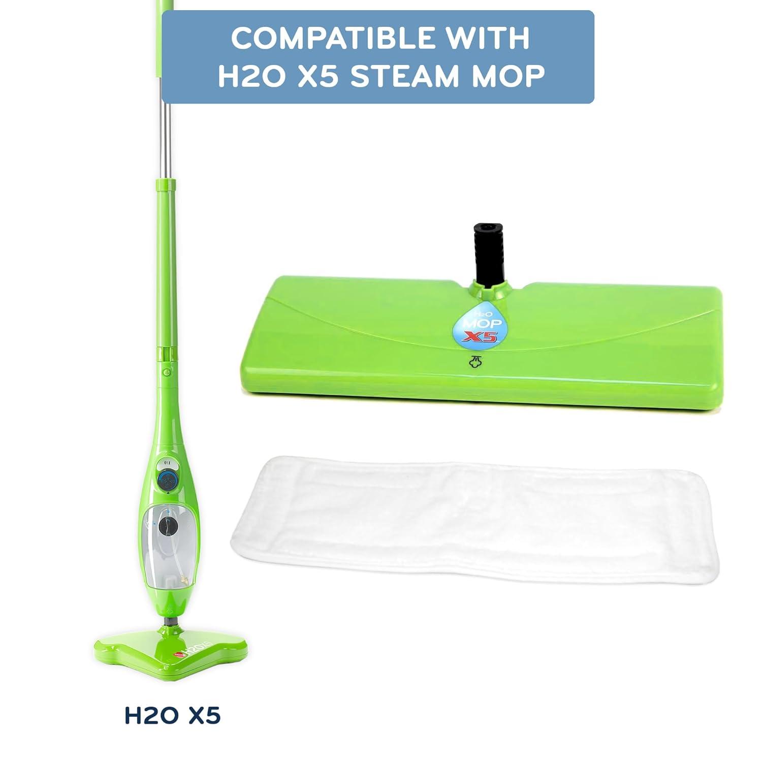 X5 Accessories (H2O X5 Extra Large Mop Head Plus Pad)