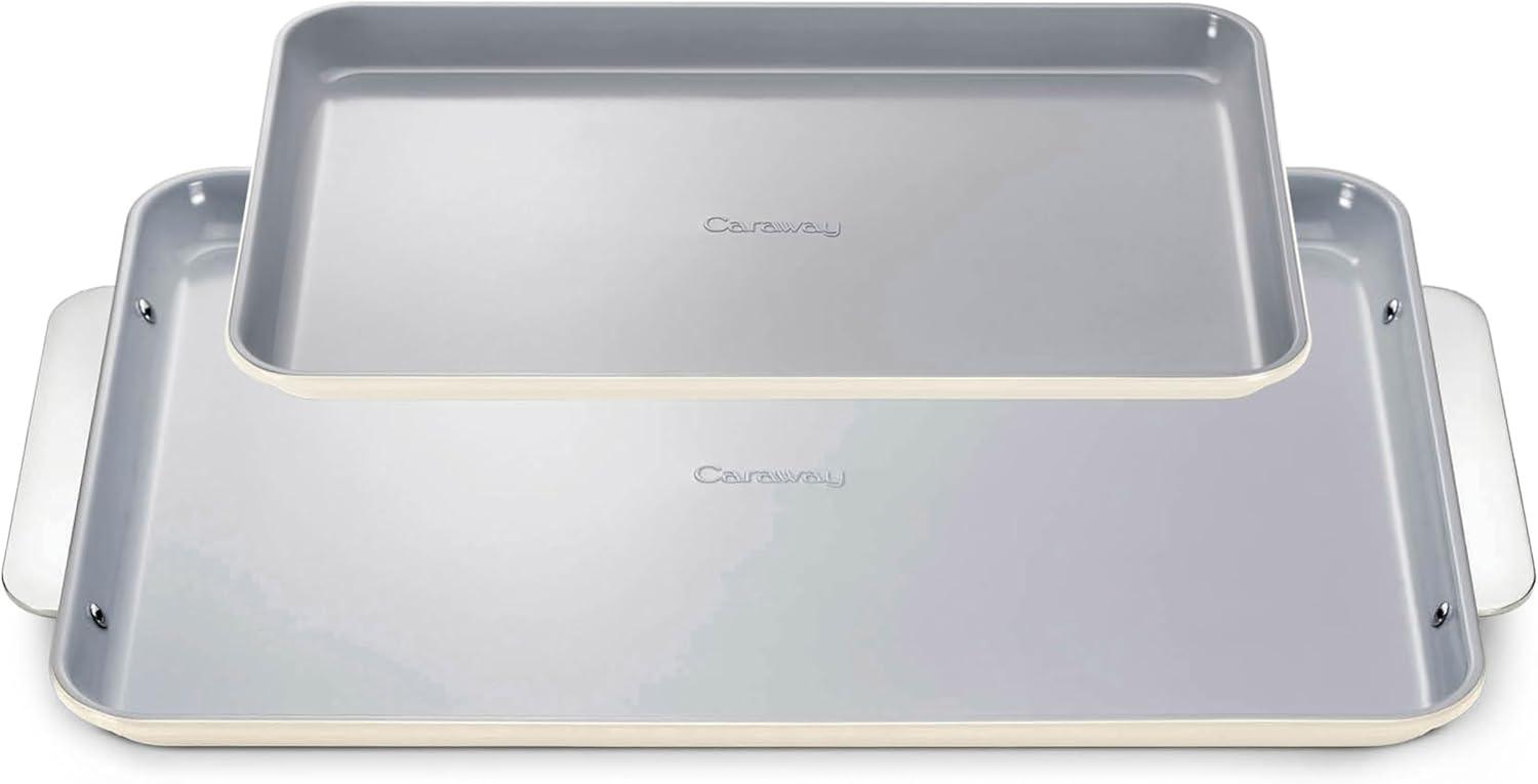 Caraway Home 2pc Duo Baking Sheet Set