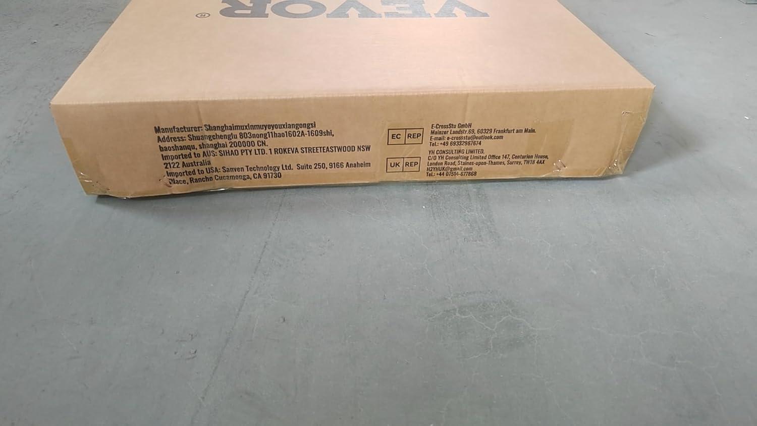 VEVOR VEVOR Stainless Steel 24'' L x 24'' W x 34'' H Work Table