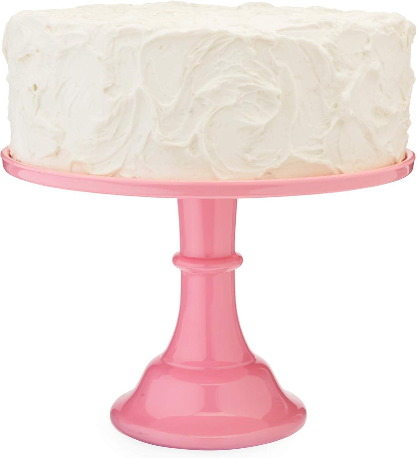 Pink Melamine Cake and Cupcake Stand