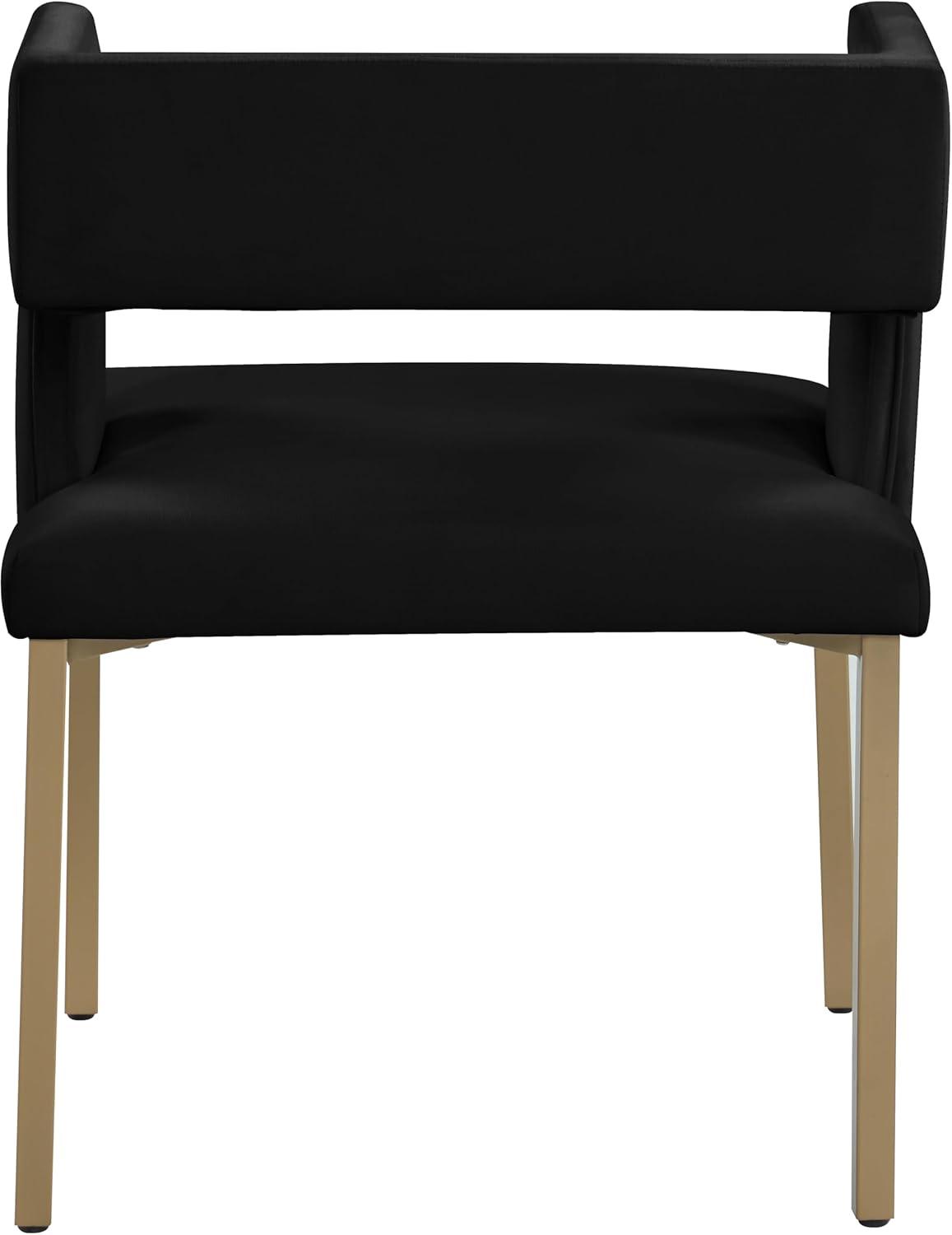 Inga 19'' H Velvet Upholstered Side Chair