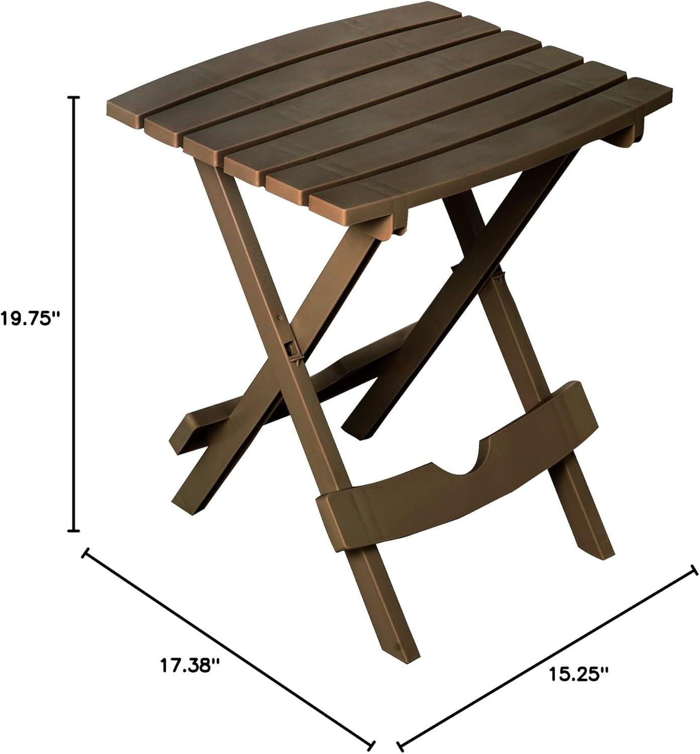 Adams 17.5'' Rectangular Portable Folding Table