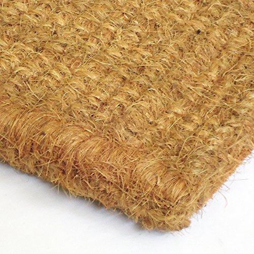 Luxurious Dense 22" x 36" Personalized Coir Outdoor Doormat