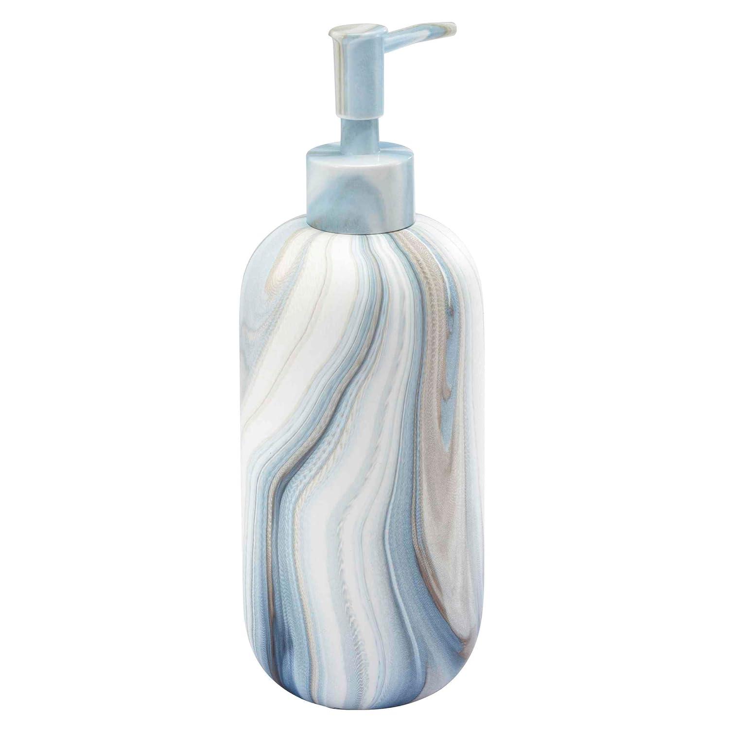 Avanti Linens Waves Blue Lotion Dispenser