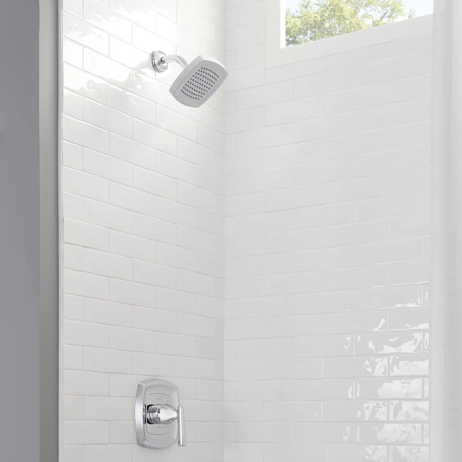 Pulse Chrome Wall Mounted Rain Shower Trim Kit