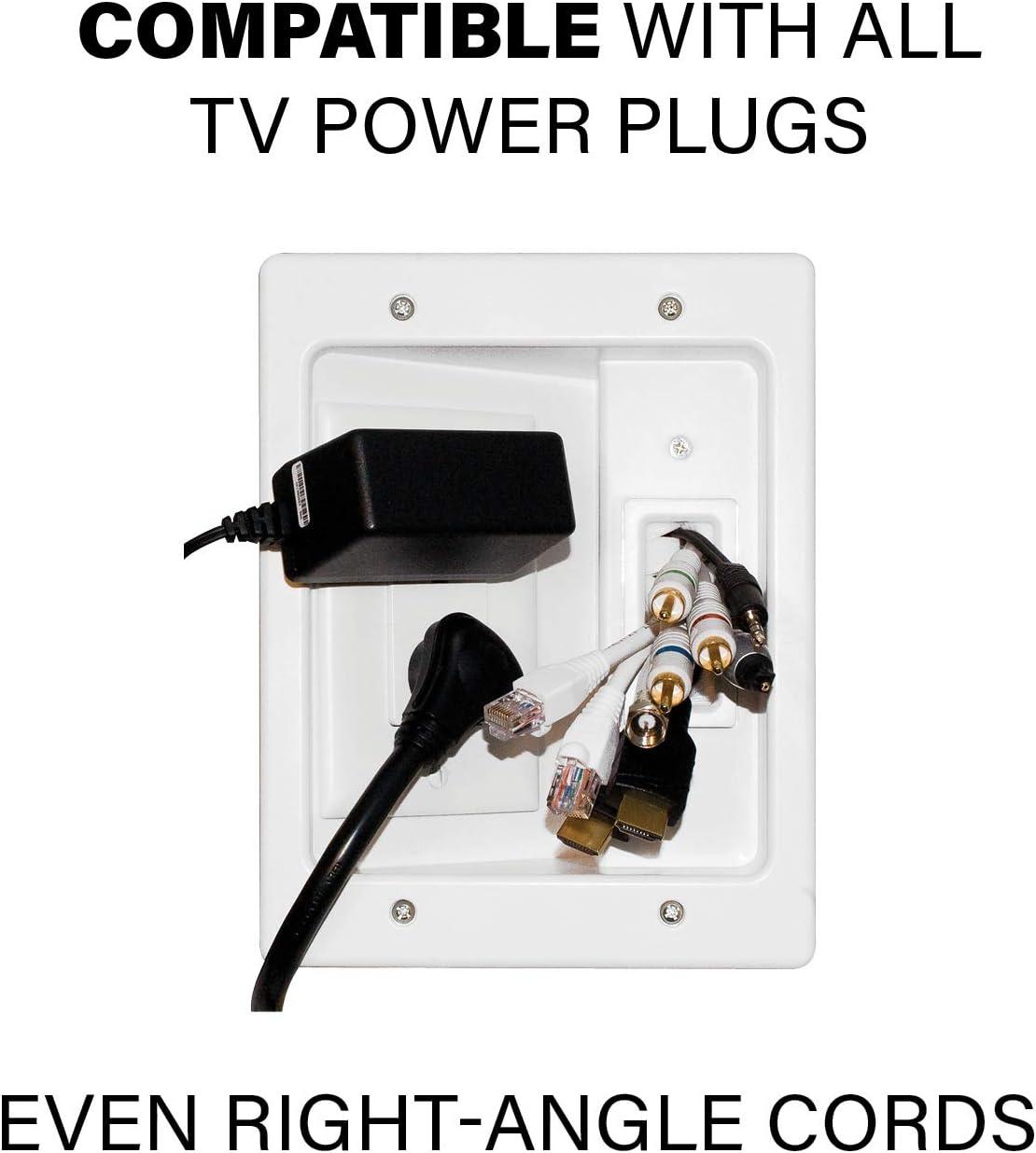 Sanus In-Wall Power Kit For Soundbars and Mounted TVs