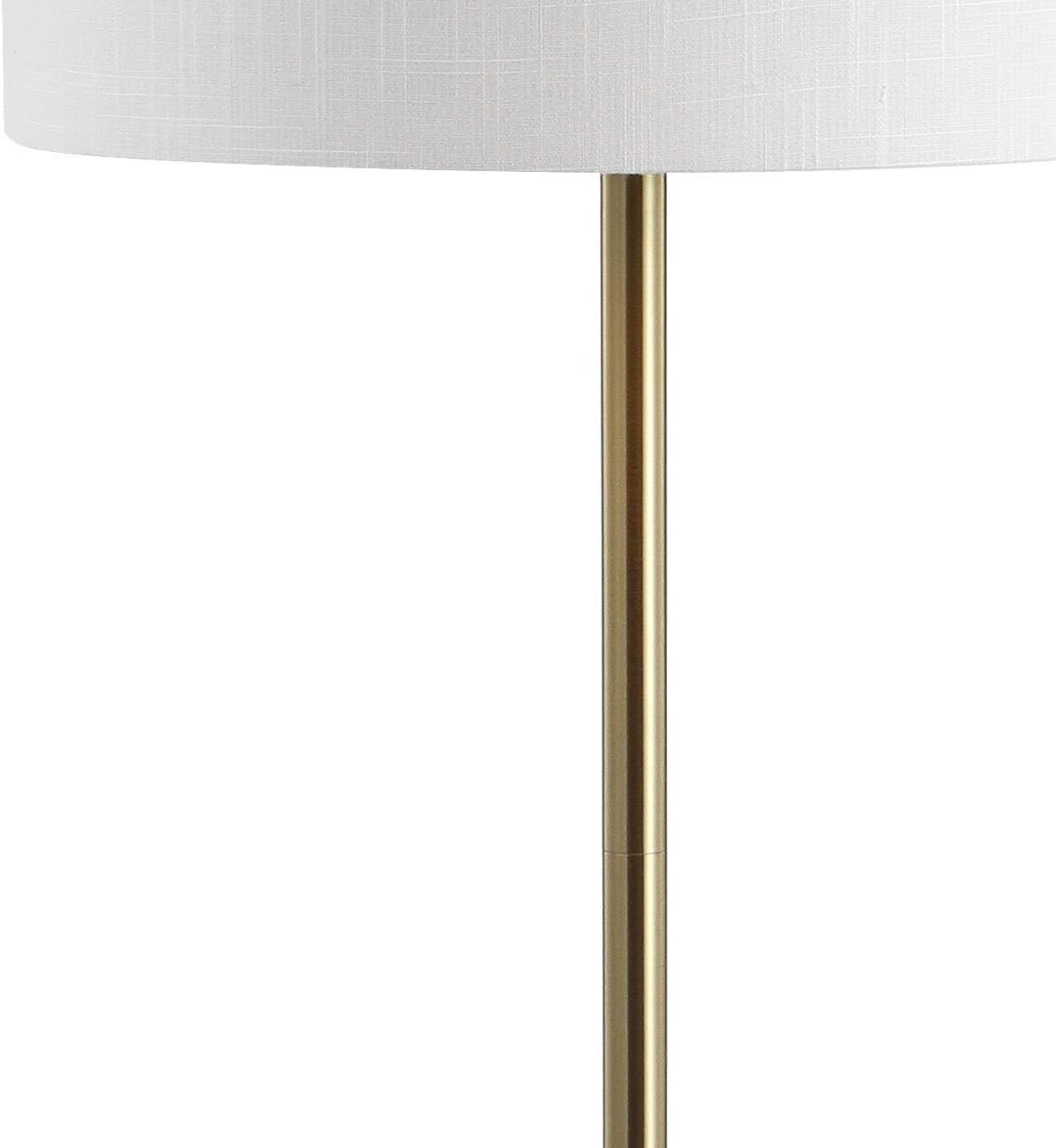 Jonathan Y Lighting Jyl3059 Charles 1 Light 59" Tall Led Dual Function Floor Lamp - Brass