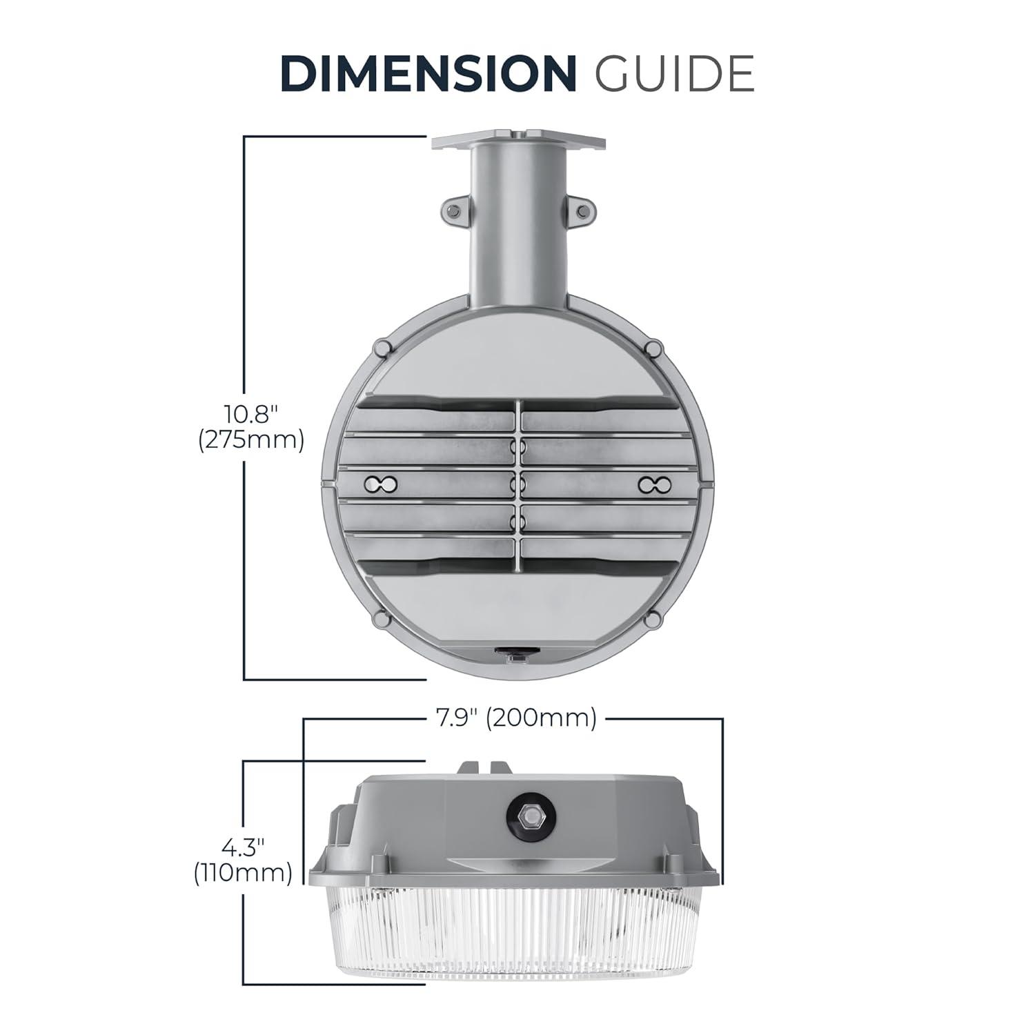 Cooper Lighting LLC 1 - Head LED Hardwired Dusk to Dawn Outdoor Security Area Light