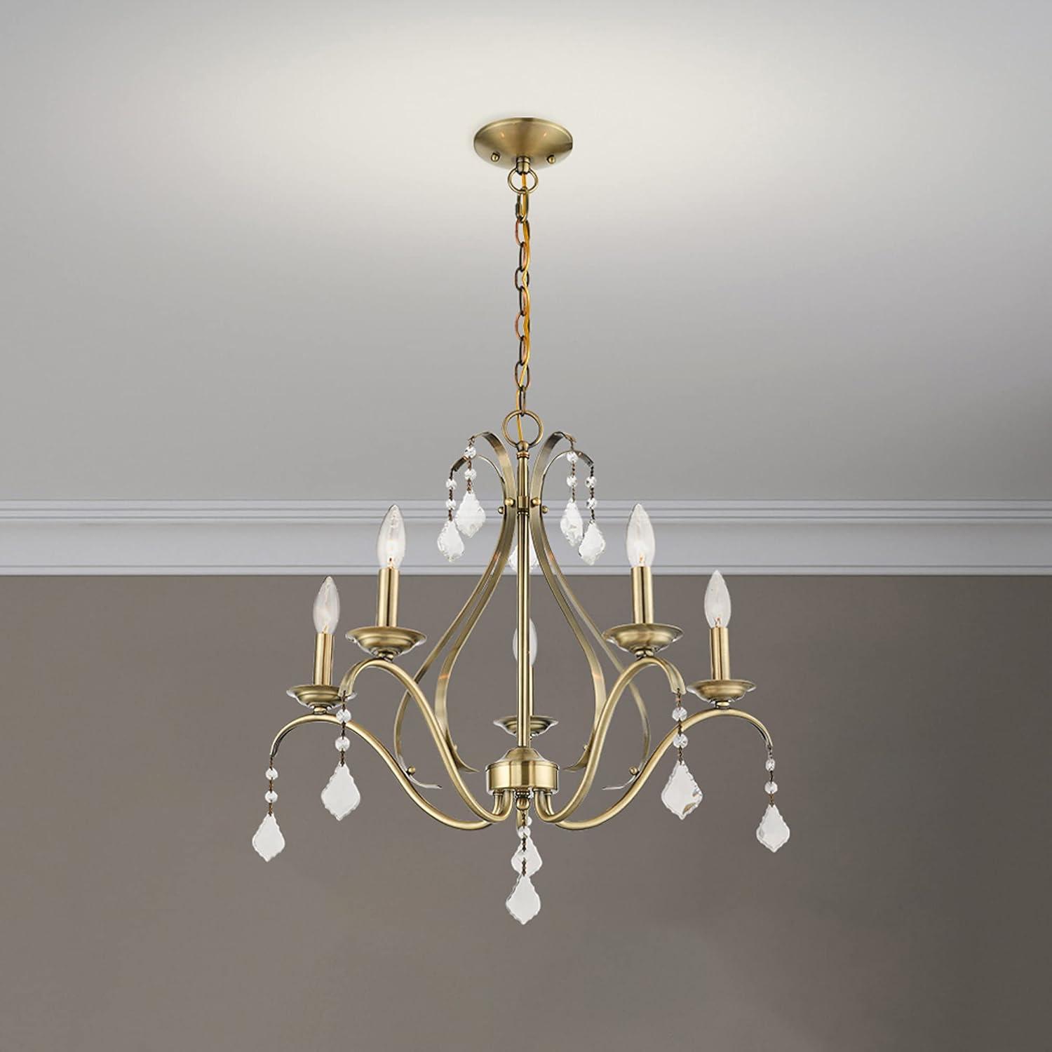 Livex Lighting Caterina 5 - Light Chandelier in  English Bronze