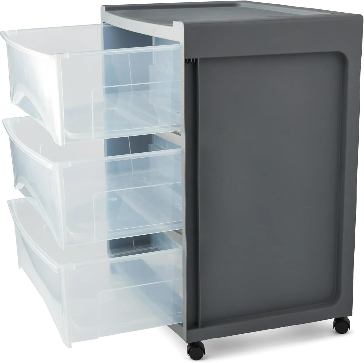 3 Drawer Storage Drawer