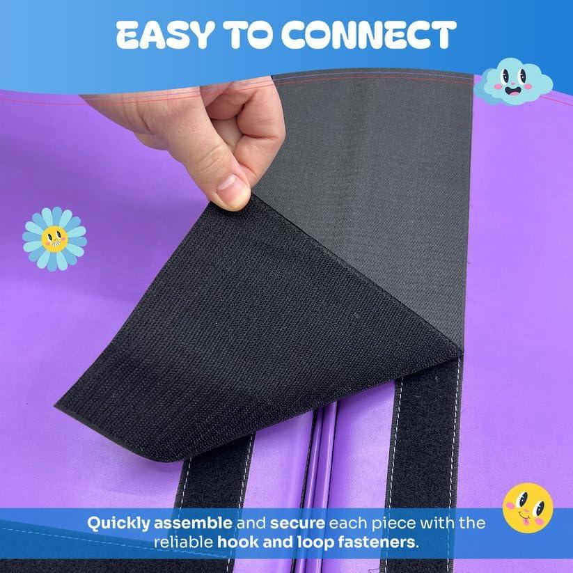 New Bounce 5 Pc Corner Soft Play Area Set