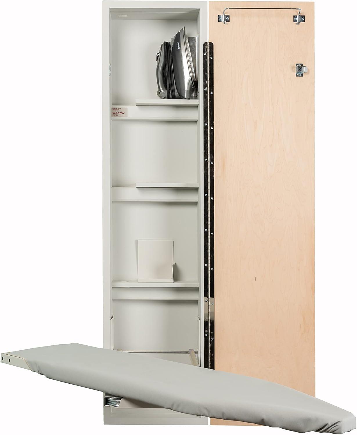 Iron-A-Way ANE-46 With Raised White Door- Right Hinged