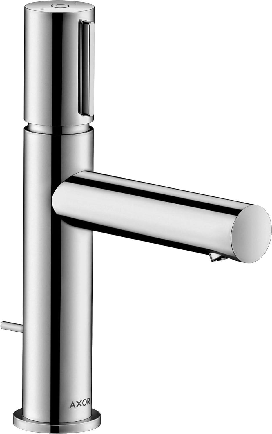 Eco-Friendly Modern Brushed Nickel Single-Hole Bathroom Faucet