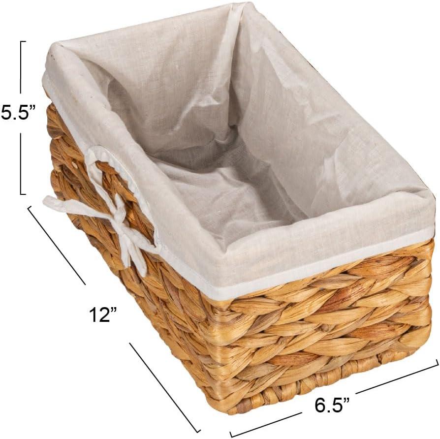 Wicker Coastal Wicker Basket - Set of 3