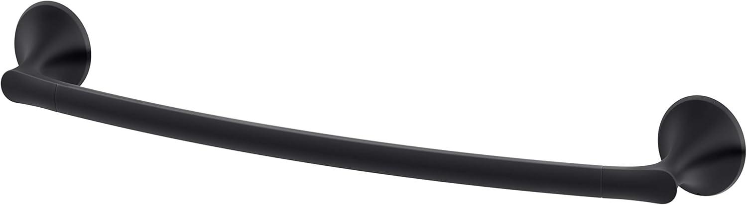 Rhen 18" Towel Bar in Matte Black