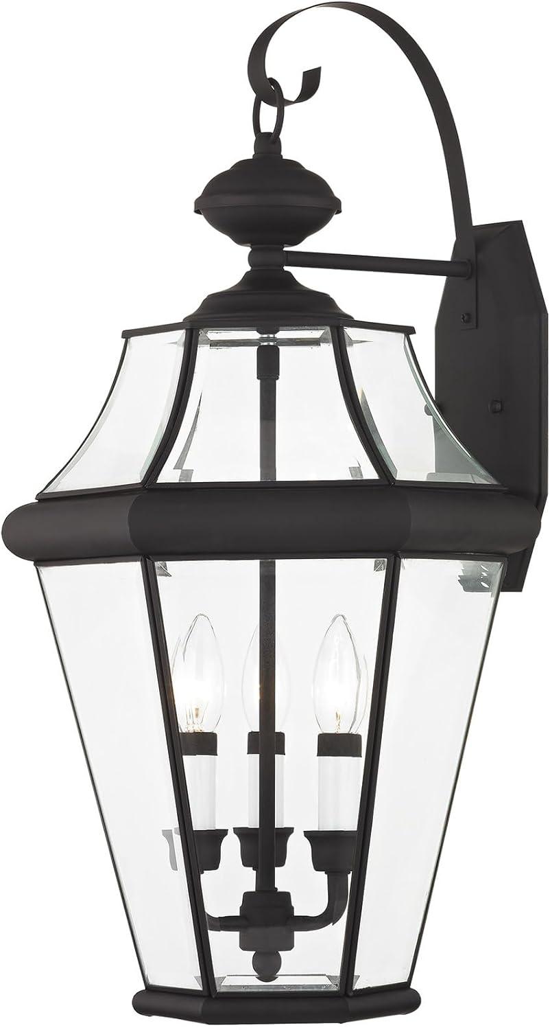 Livex Lighting Georgetown 3 - Light Wall Light in  Antique Brass