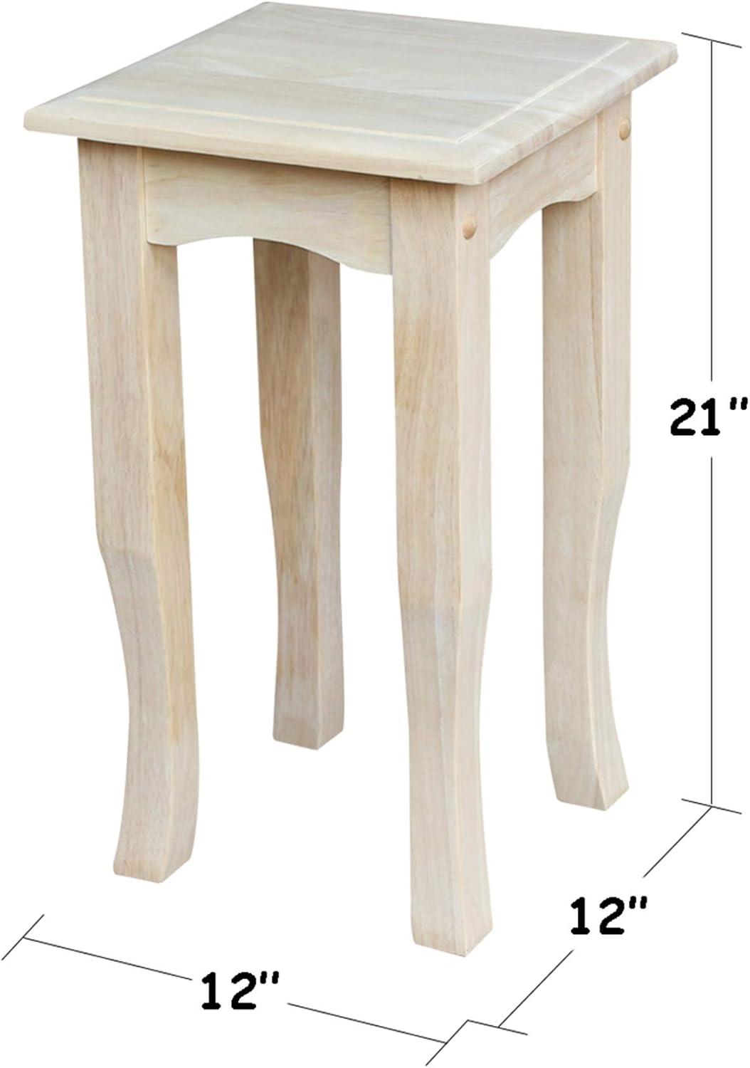 Tea Table Unfinished - International Concepts